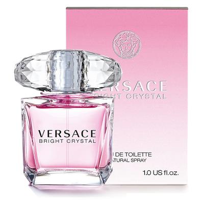 Versace/范思哲 晶钻粉钻明亮水晶女士淡香水持久清新30ml正品